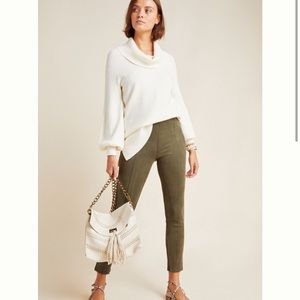 Anthropologie faux suede legging size 29